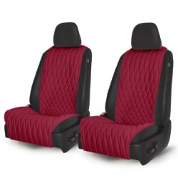 Комплект передних накидок (Бордовый) Ромб 2