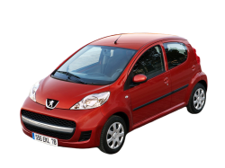 Eva коврики для Peugeot 107 (2009 - 2012) 1-й рестайлинг
